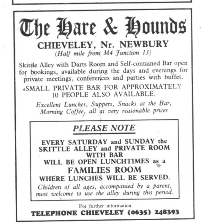 Hare & Hounds, Chieveley