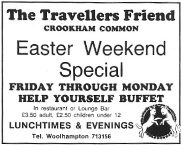 Travellers Friend, Crookham Common