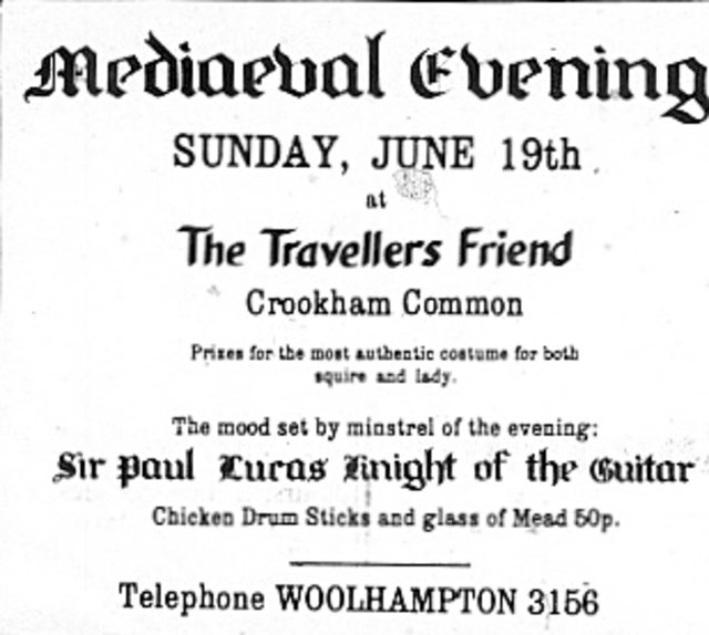 Travellers Friend, Crookham Common