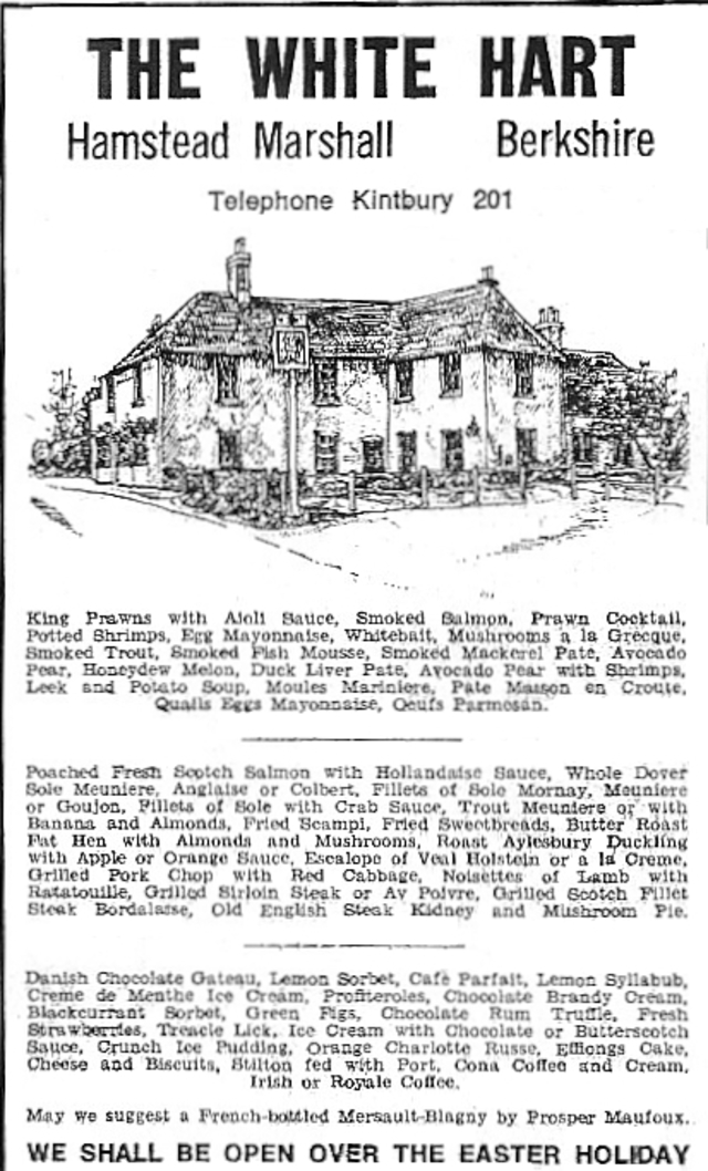 White Hart, Hamstead Marshall