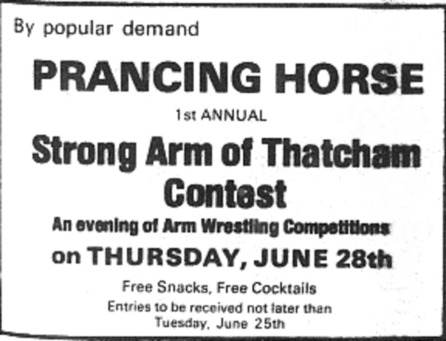 Prancing Horse, Thatcham