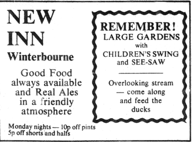 Winterbourne Arms, Winterbourne