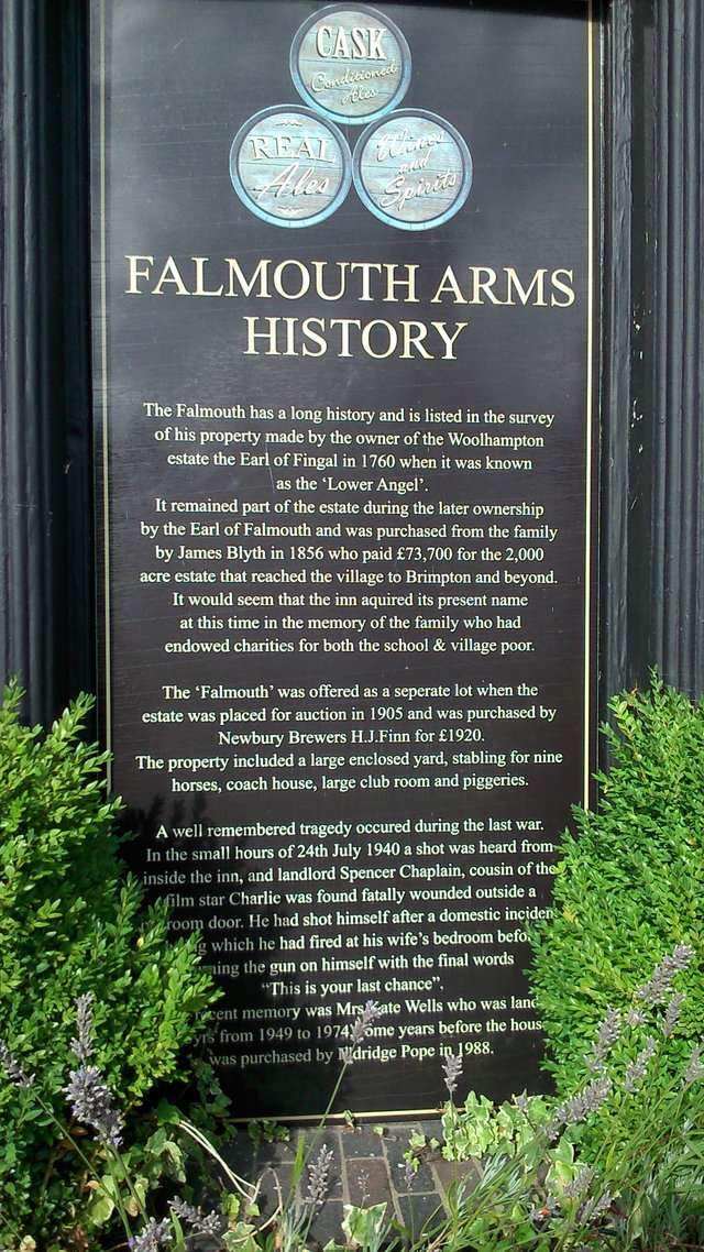 Falmouth Arms, Woolhampton
