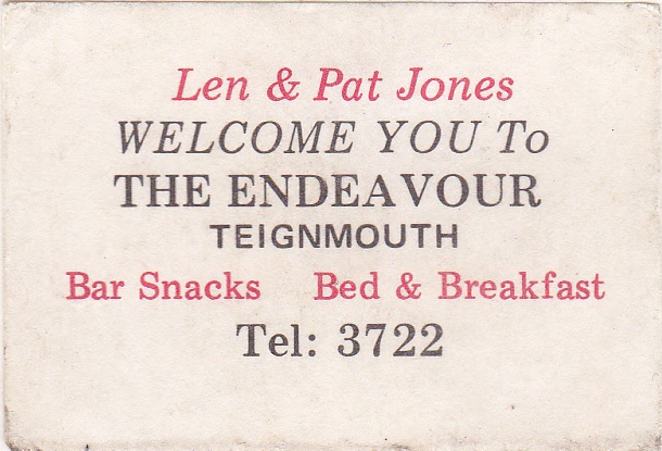 The Endeavour, Teignmouth