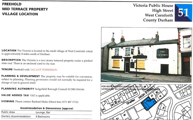 The Victoria, West Cornforth
