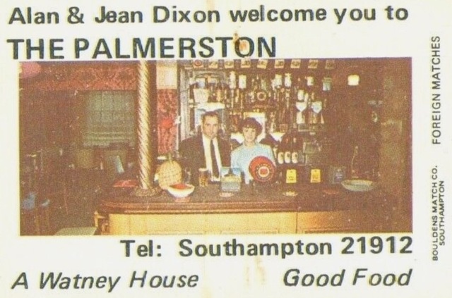Lord Palmerston, Southampton