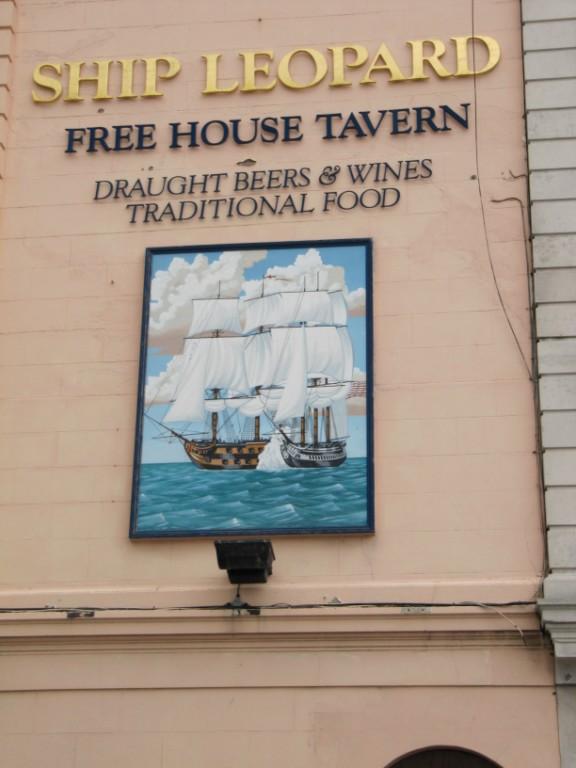 Ship Leopard, Portsmouth