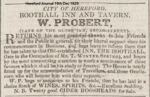 Booth Hall, Hereford