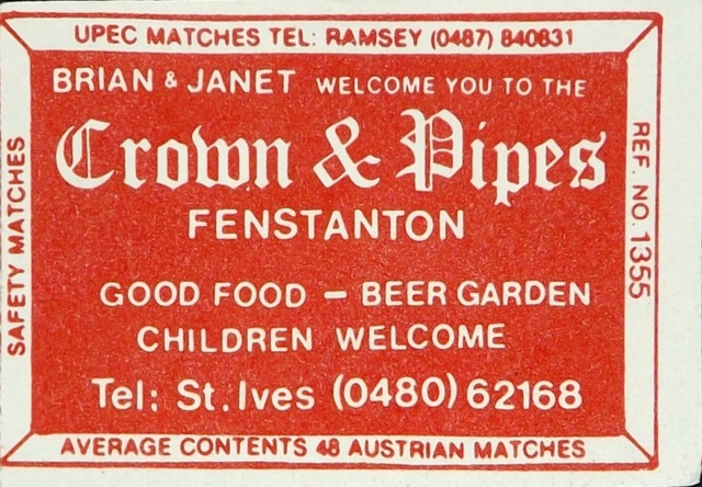 Crown & Pipes, Fenstanton