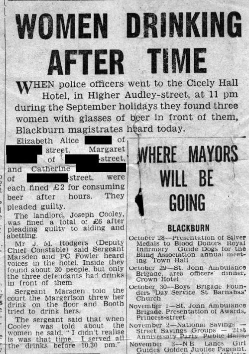 Cicely Hole Hotel, Blackburn