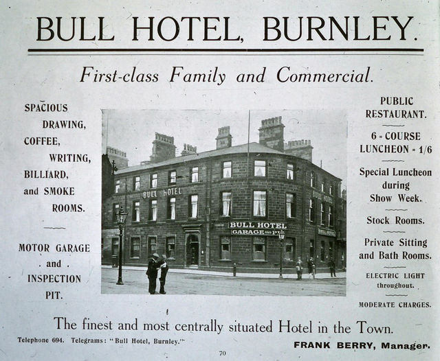 Bull Hotel, Burnley