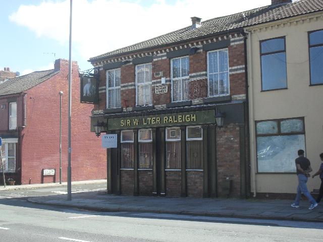 Sir Walter Raleigh, Liverpool