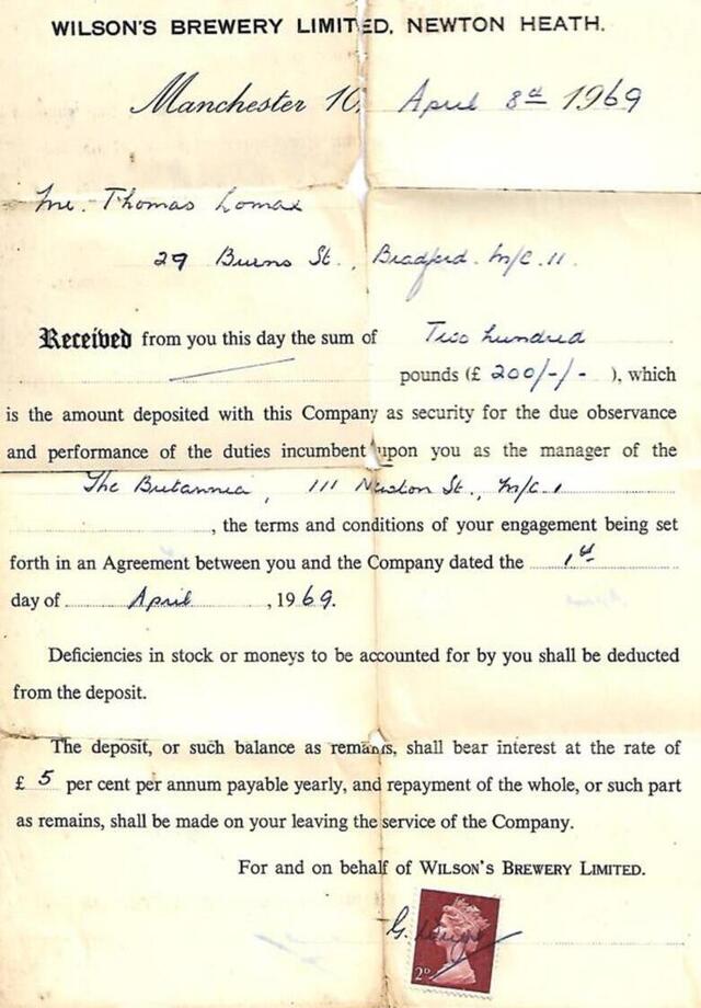 The Britannia, Manchester