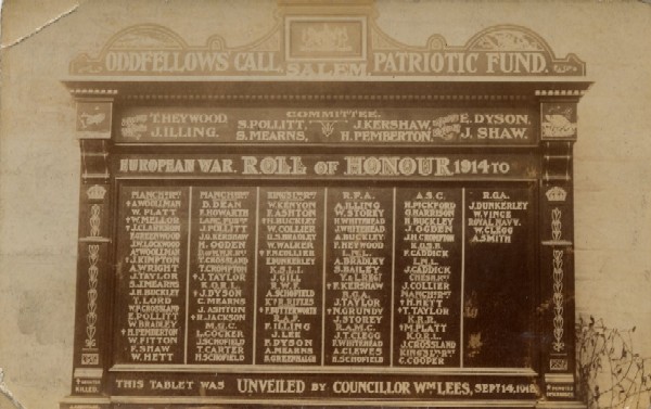 Oddfellows Call, Oldham