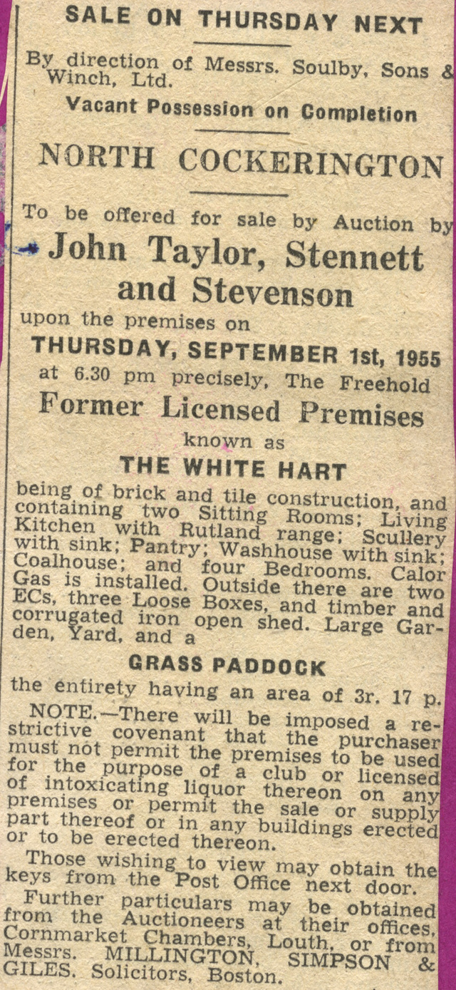 White Hart, North Cockerington