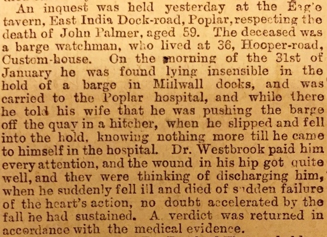 Eagle Tavern, Poplar