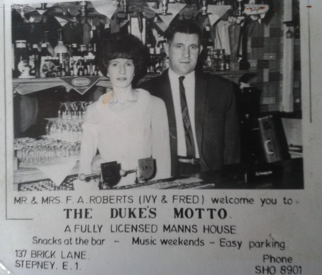 Dukes Motto, Whitechapel