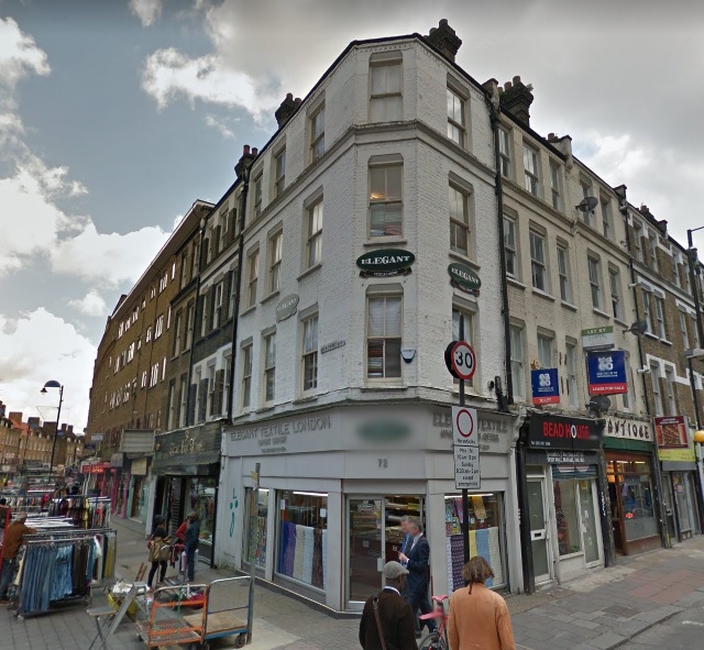 King Of Prussia, Aldgate