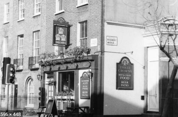 Three Crowns, Clerkenwell