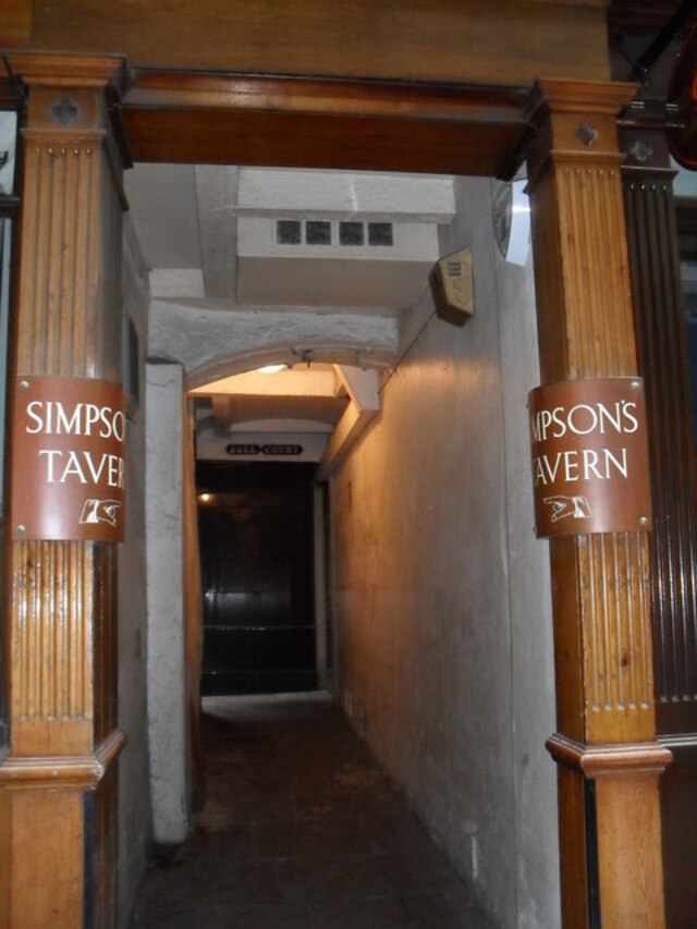 Simpsons Tavern, Fenchurch Street & City, EC3