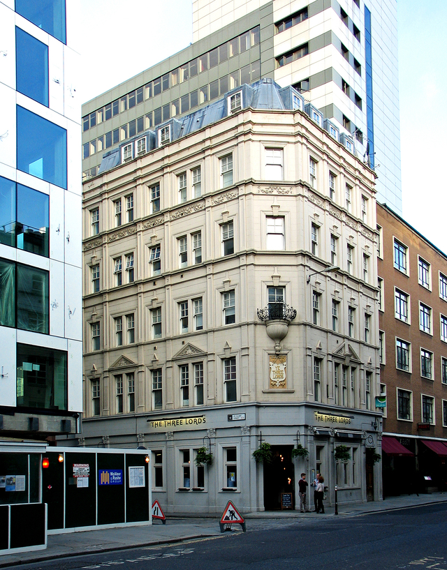 Three Lords, Fenchurch Street & City, EC3