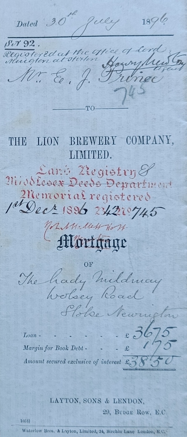 Lady Mildmay, Islington