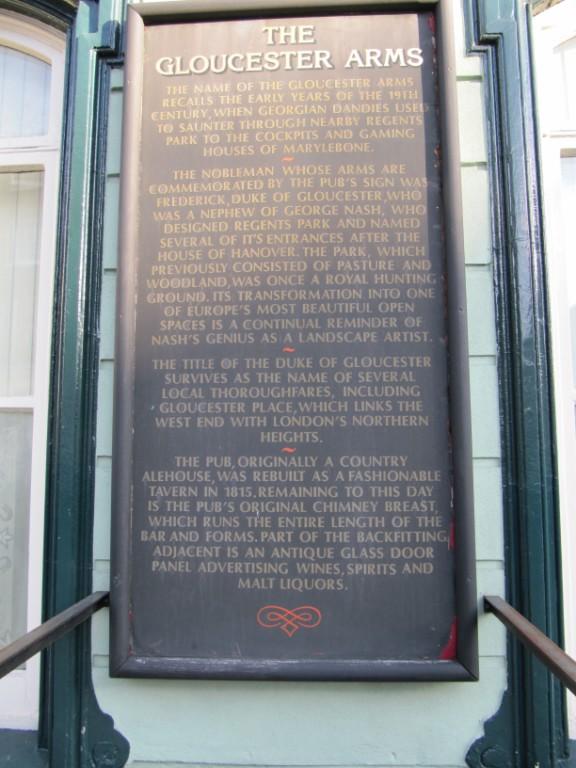 Gloucester Arms, Camden