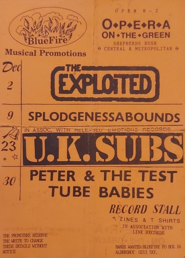 Opera On The Green, Shepherd's Bush