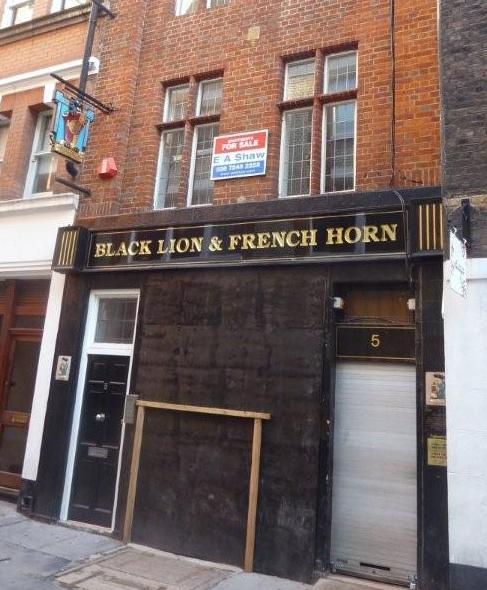 Black Lion & French Horn, Marylebone