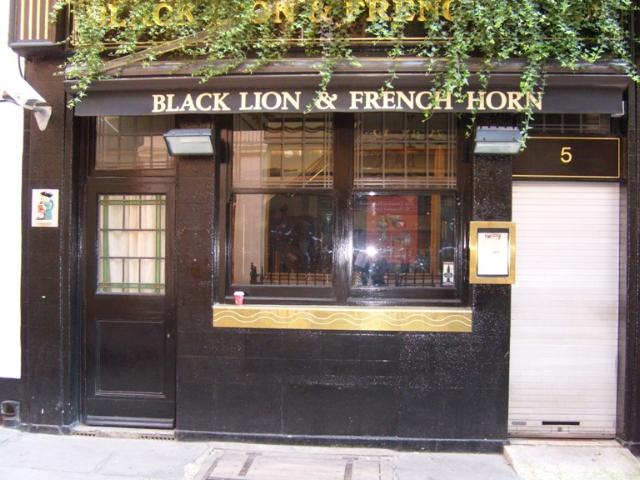 Black Lion & French Horn, Marylebone