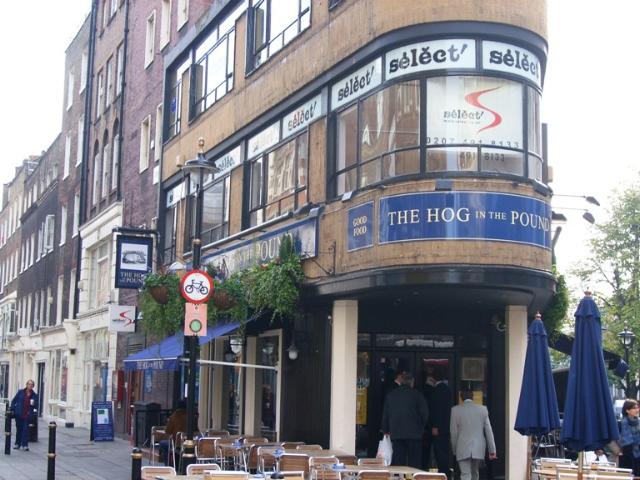 Hog In The Pound, Marylebone