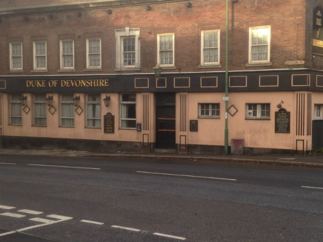 DUke Of Devonshire, Nottingham, NG3