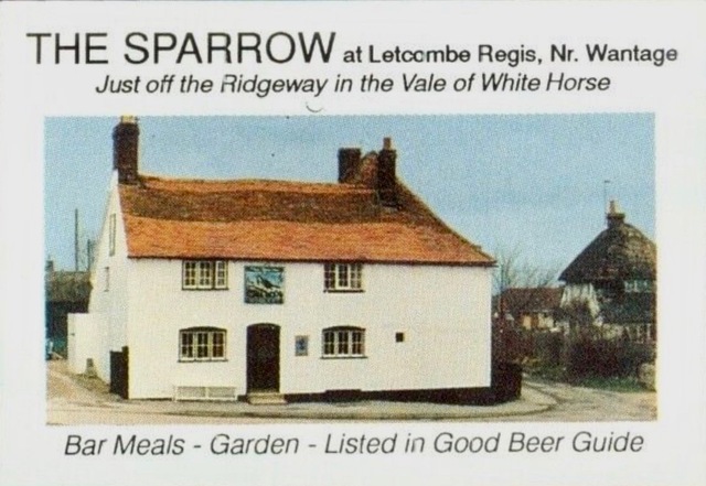 The Sparrow, Letcombe Regis