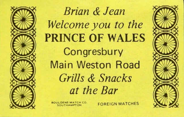 Prince Of Wales, Congresbury