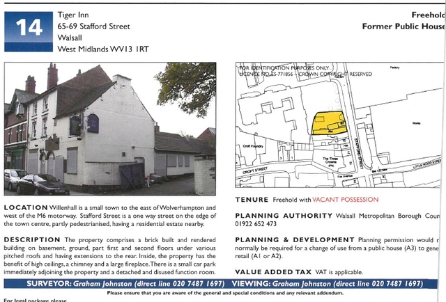 Tiger Inn, Willenhall