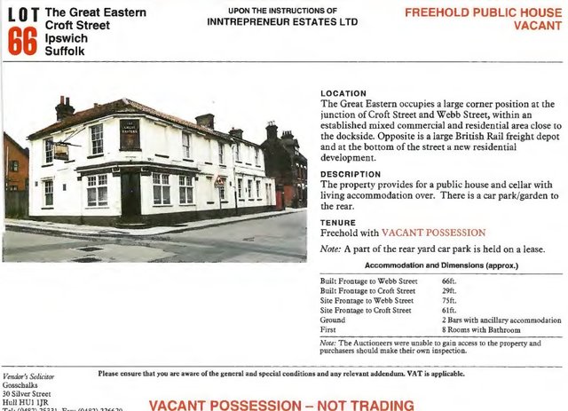 Great Eastern, Ipswich