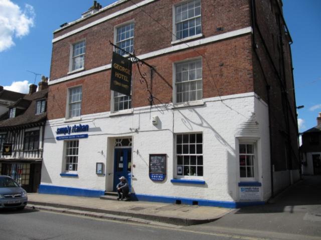 George Hotel, Battle