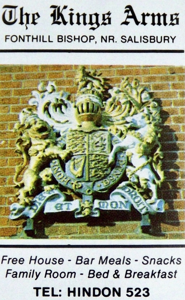 Kings Arms, Fonthill Bishop