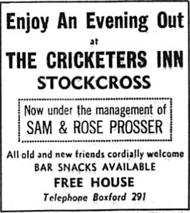 The Cricketers, Stockcross The Cricketers, Stockcross