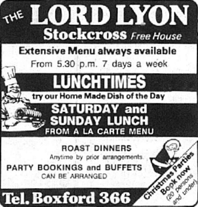 Lord Lyon, Stockcross Lord Lyon, Stockcross