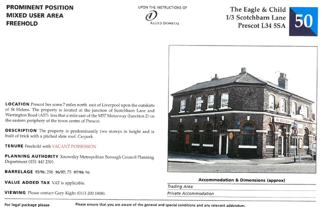 Eagle & Child, Prescot Eagle & Child, Prescot