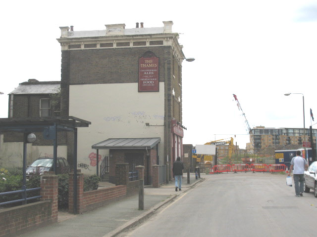 The Thames, Deptford The Thames, Deptford