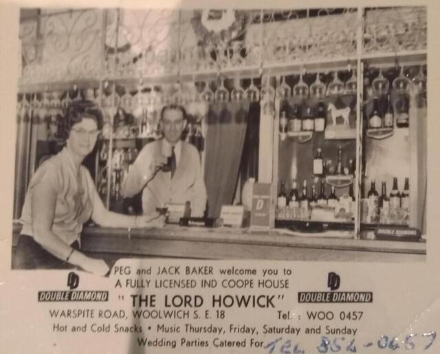 Lord Howick, Woolwich