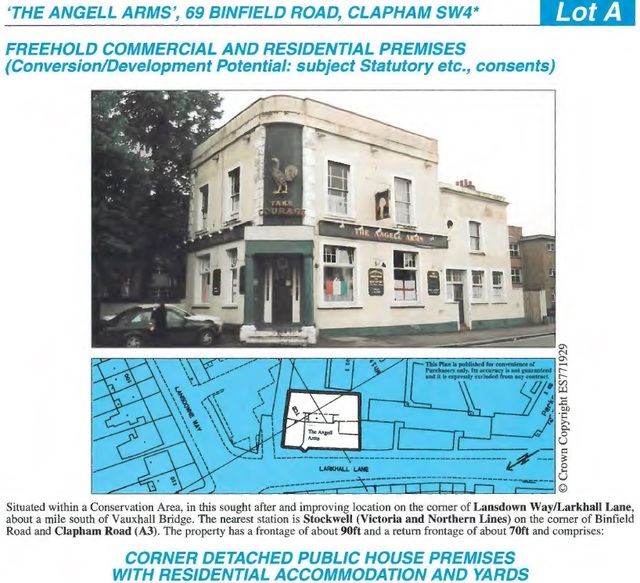 Angel Arms, Clapham