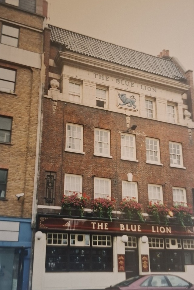 Blue Lion, WC1 Blue Lion, WC1