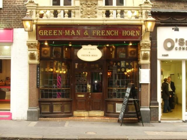 Green Man & French Horn, Covent Garden Green Man & French Horn, Covent Garden