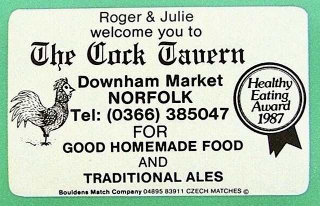 Cock Tavern, Downham Market Cock Tavern, Downham Market