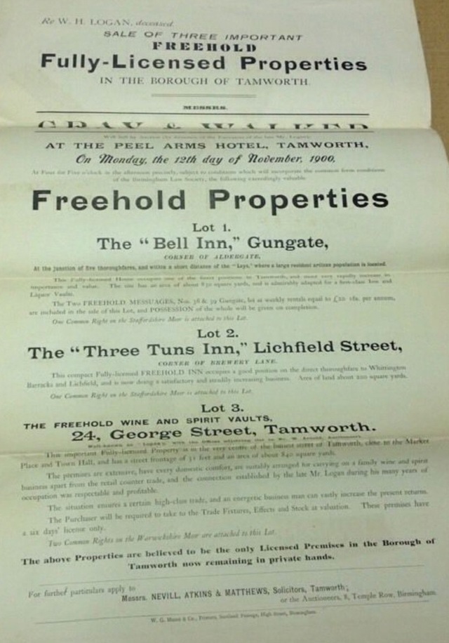 Three Tuns, Tamworth