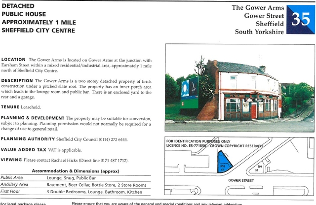 Gower Arms, Sheffield, S4